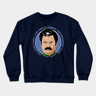 Ron Swanson Crewneck Sweatshirt